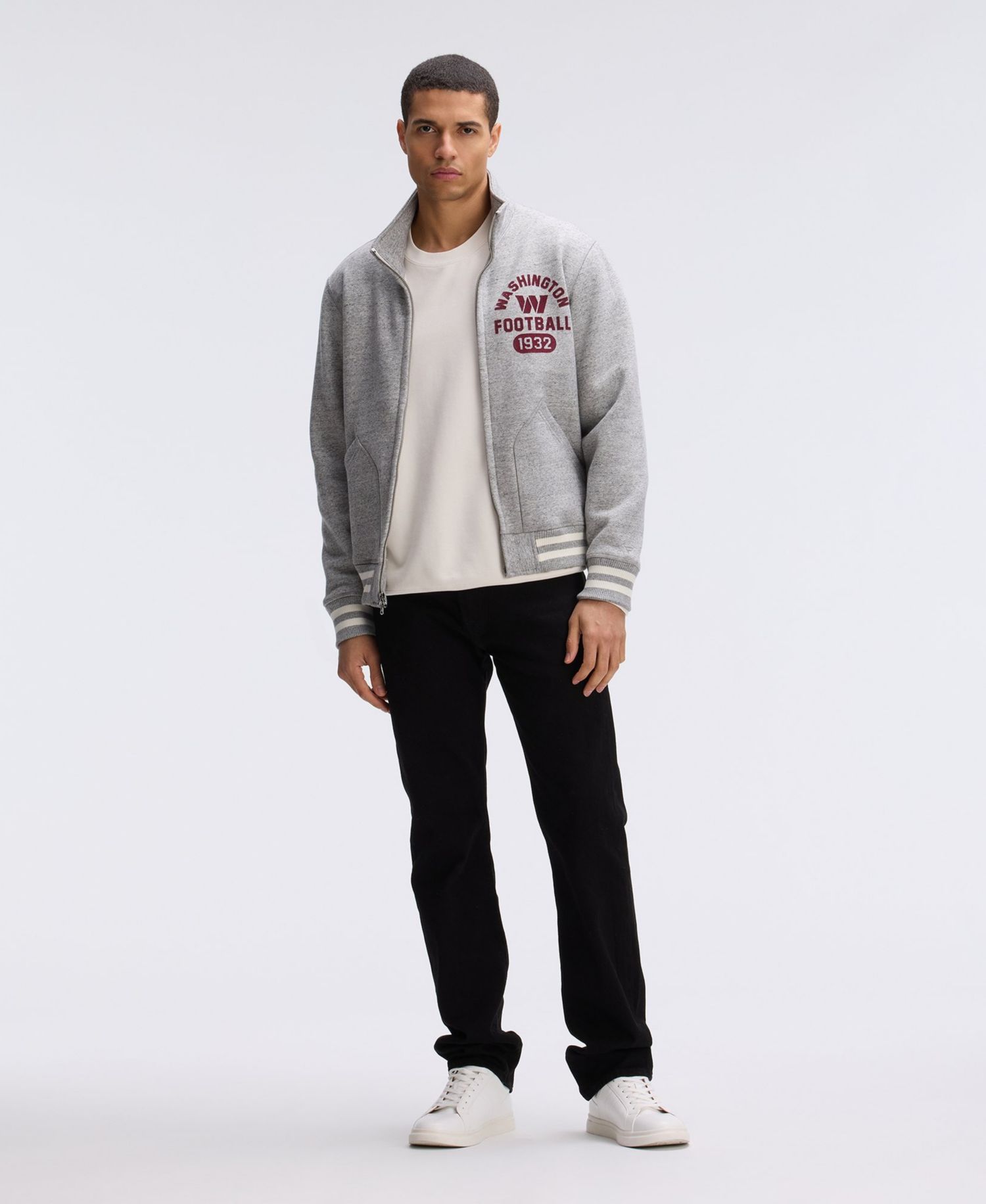 Men's Washington Commanders IconicFleece Full-Zip Jacket