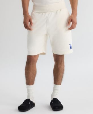 Men's Los Angeles Dodgers Iconic Terry Warm-Up Shorts, 8-1/4" Inseam