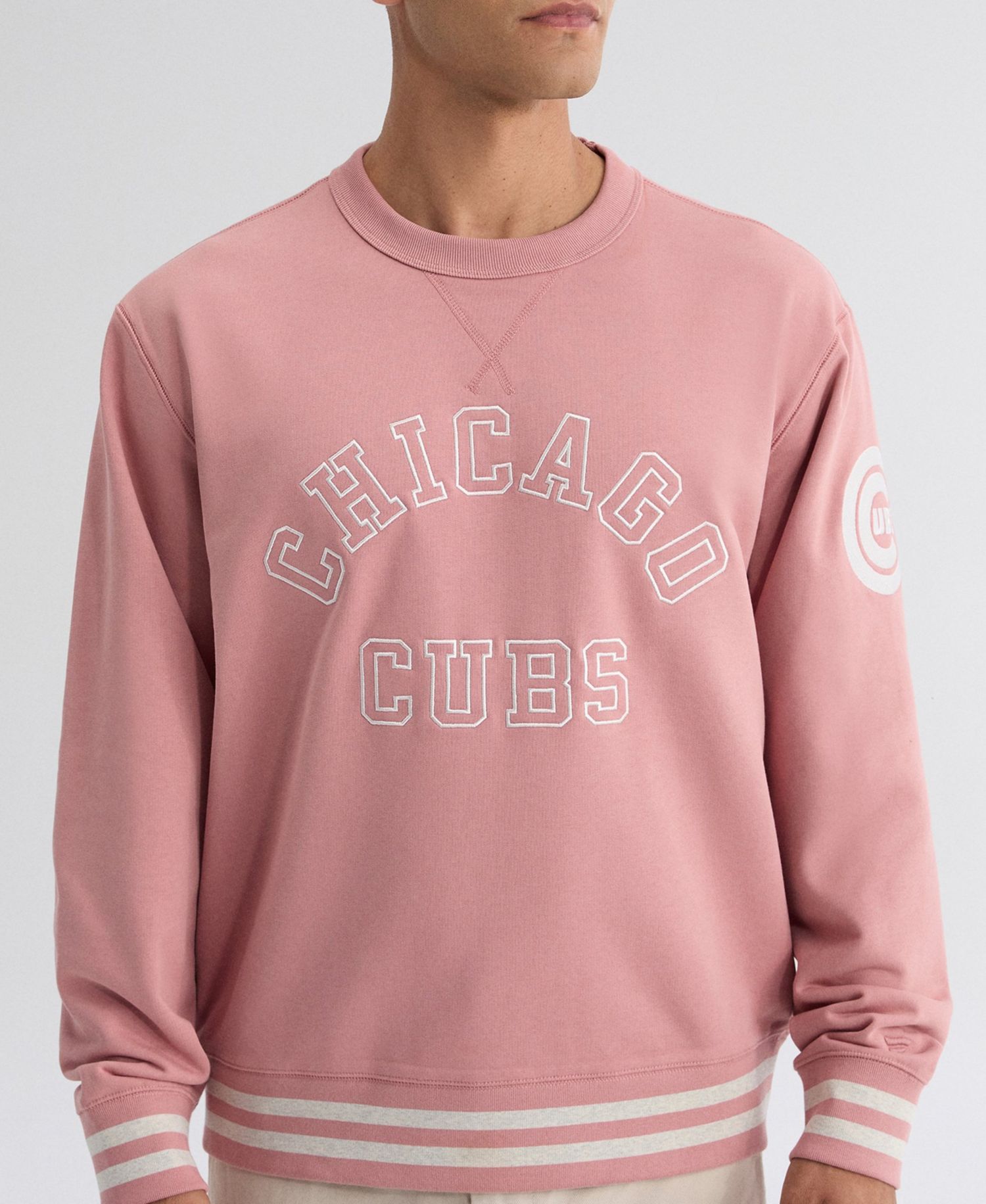 Men's Chicago Cubs Iconic Terry Relaxed-Fit Sweatshirt