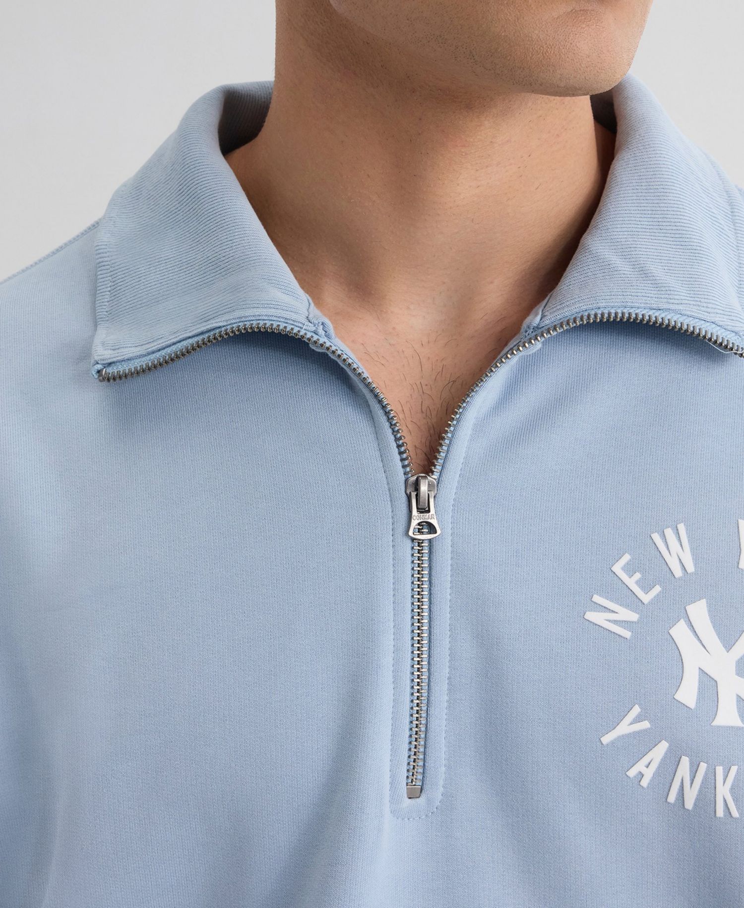 Men's New York Yankees Iconic Quarter-Zip Sweatshirt