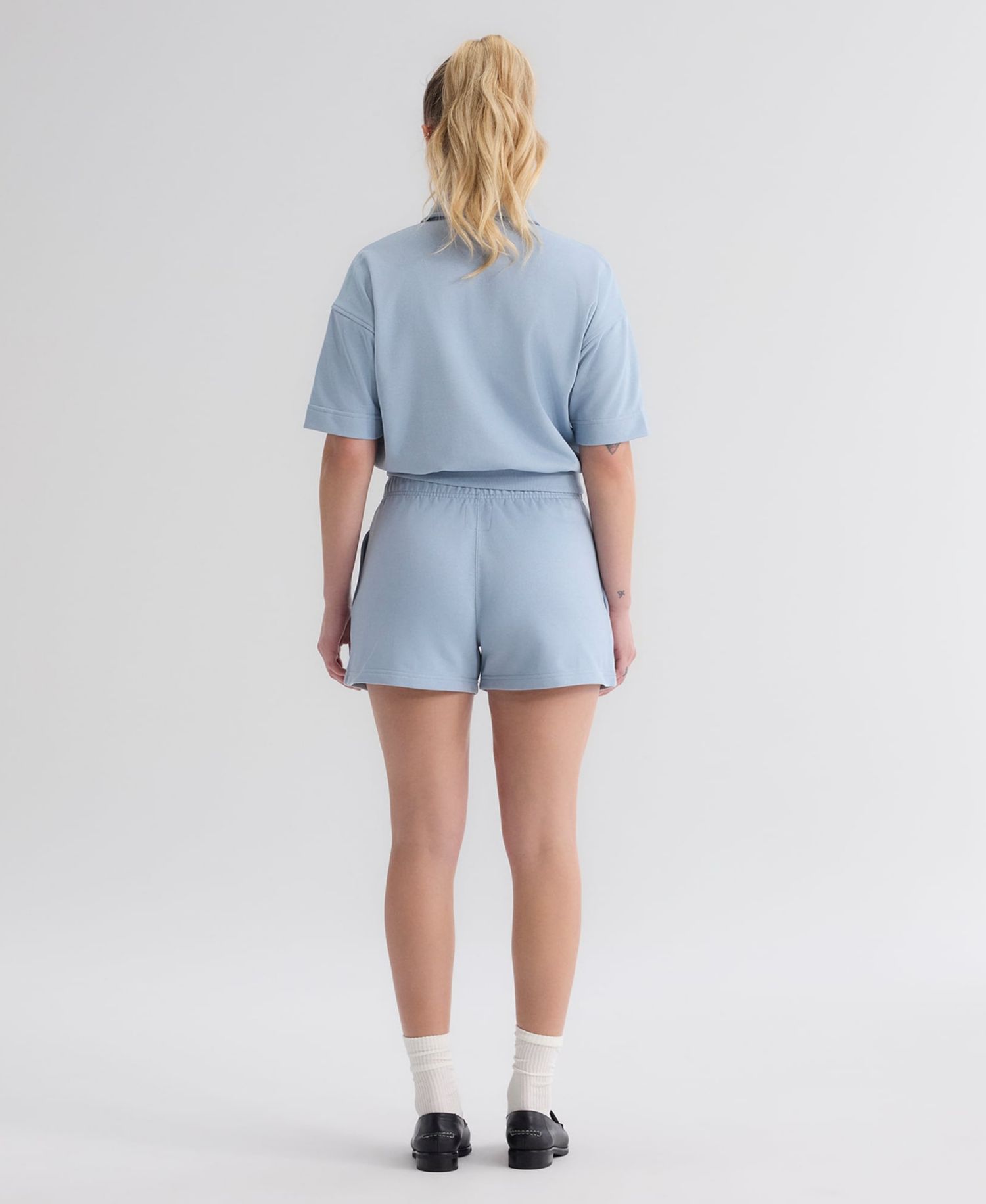 Women's Iconic High-Rise Terry Pull-On Shorts, 3" Inseam