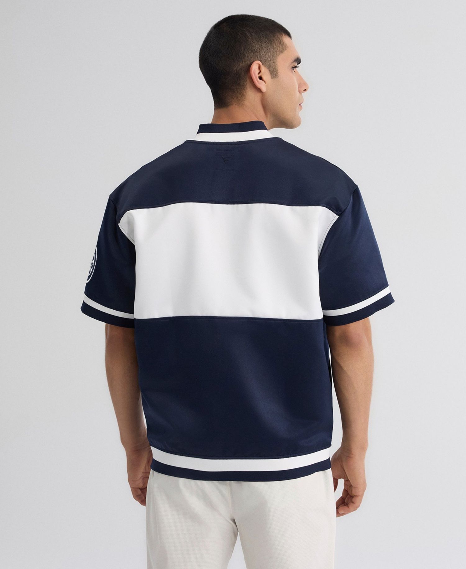 Men's Chicago Cubs Iconic Full-Snap Satin Jacket