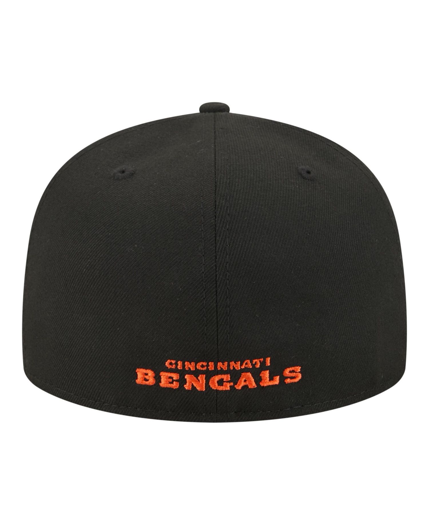 Cincinnati Bengals Fitted Flat-Bill Core Team 59FIFTY Hat