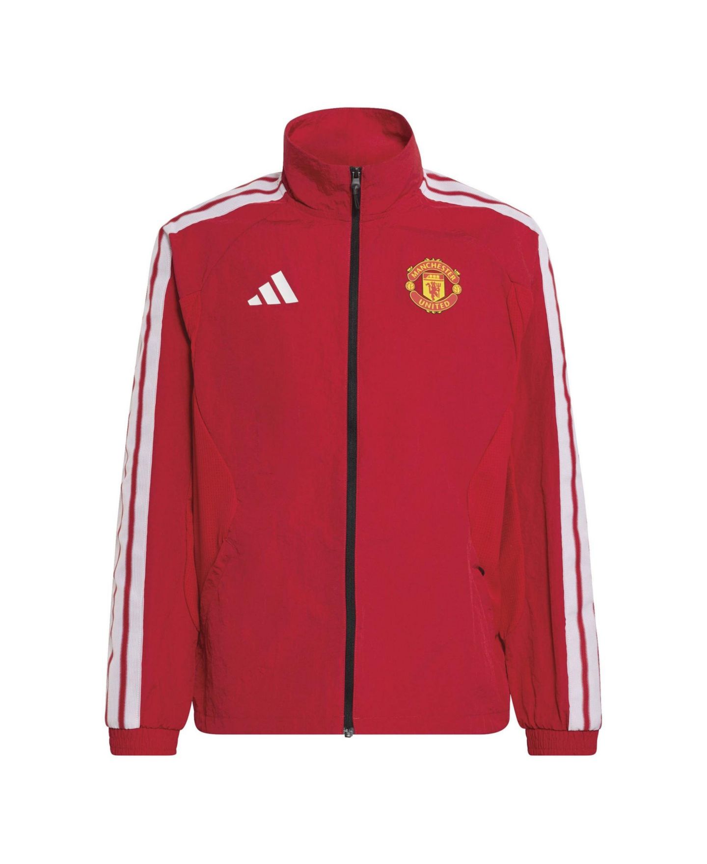 Детская куртка adidas Manchester United Anthem Full-Zip Lightweight Mock Neck — фото 5