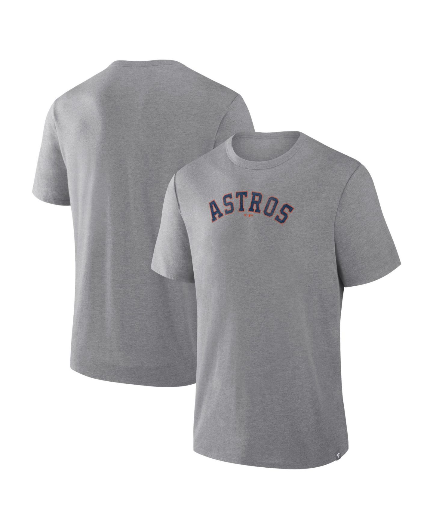 Мужская футболка Fanatics Houston Astros Play Tribute Distressed Tri-Blend — фото 1