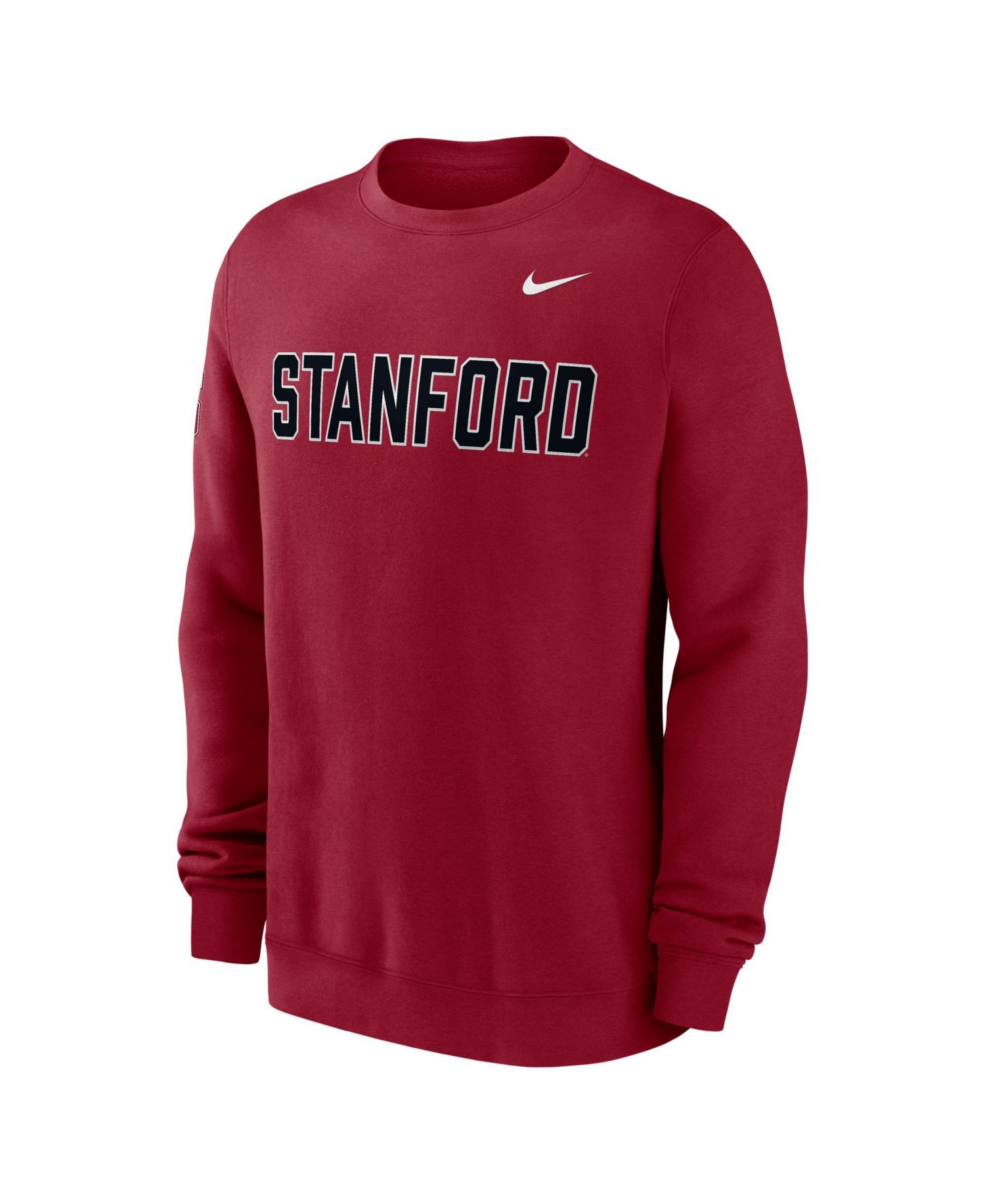 Men's Stanford Cardinal 2026 Sideline Club Long-Sleeve Fleece Sweatshirt