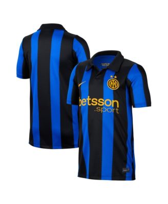 Boys' and Girls' Inter Milan 2026/27 Home Stadium Replica Short-Sleeve Jersey