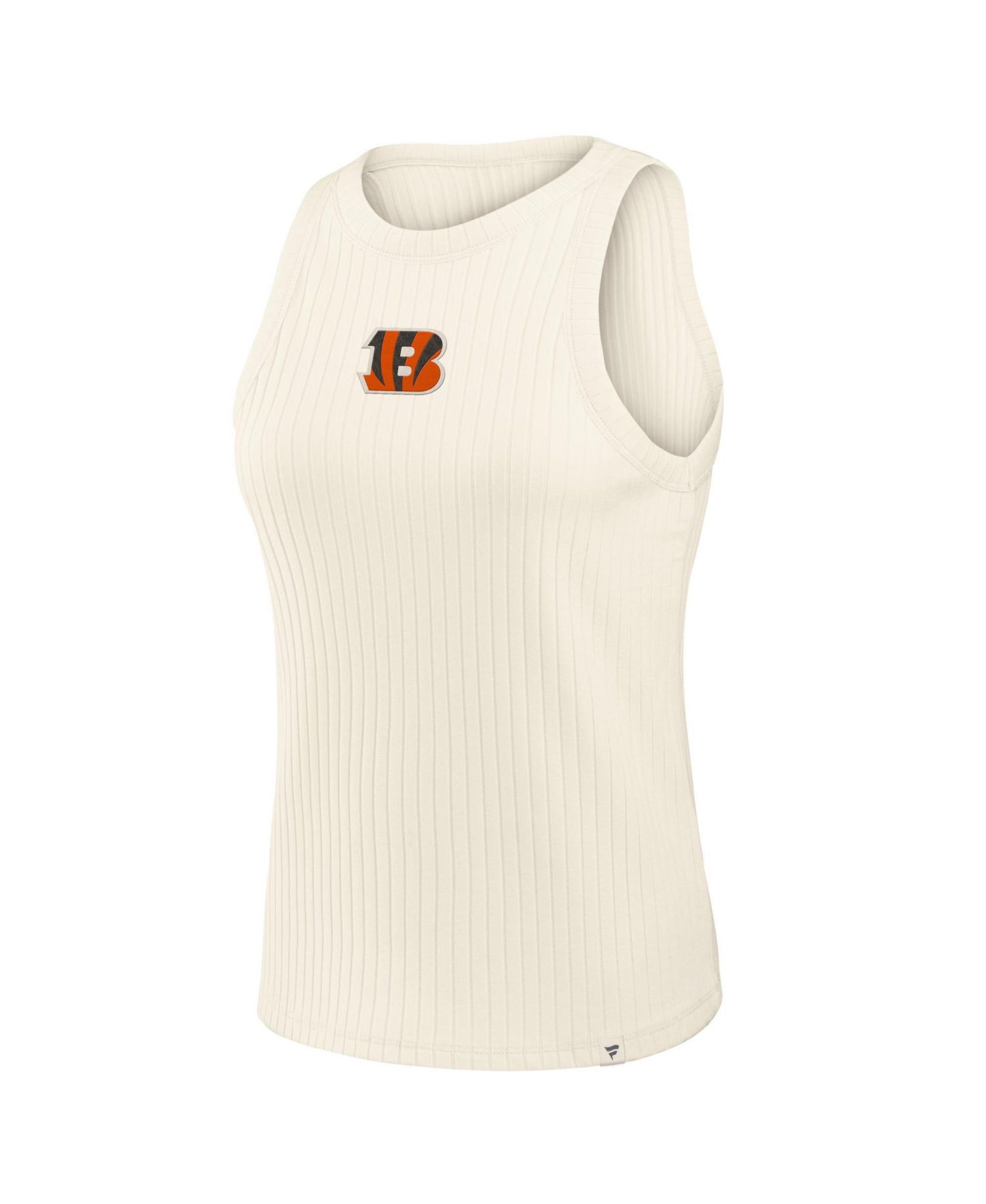 Women's Cincinnati Bengals Star Play Ribbed Slim-Fit Tank Top