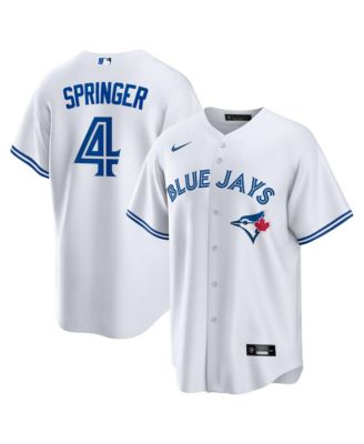 Men's George Springer Toronto Blue Jays Home Replica Jersey