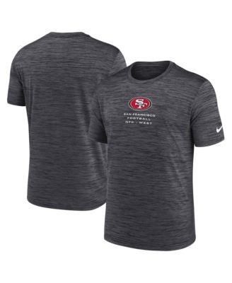 Men's San Francisco 49ers Velocity Ball Carrier Cross-Dyed T-Shirt
