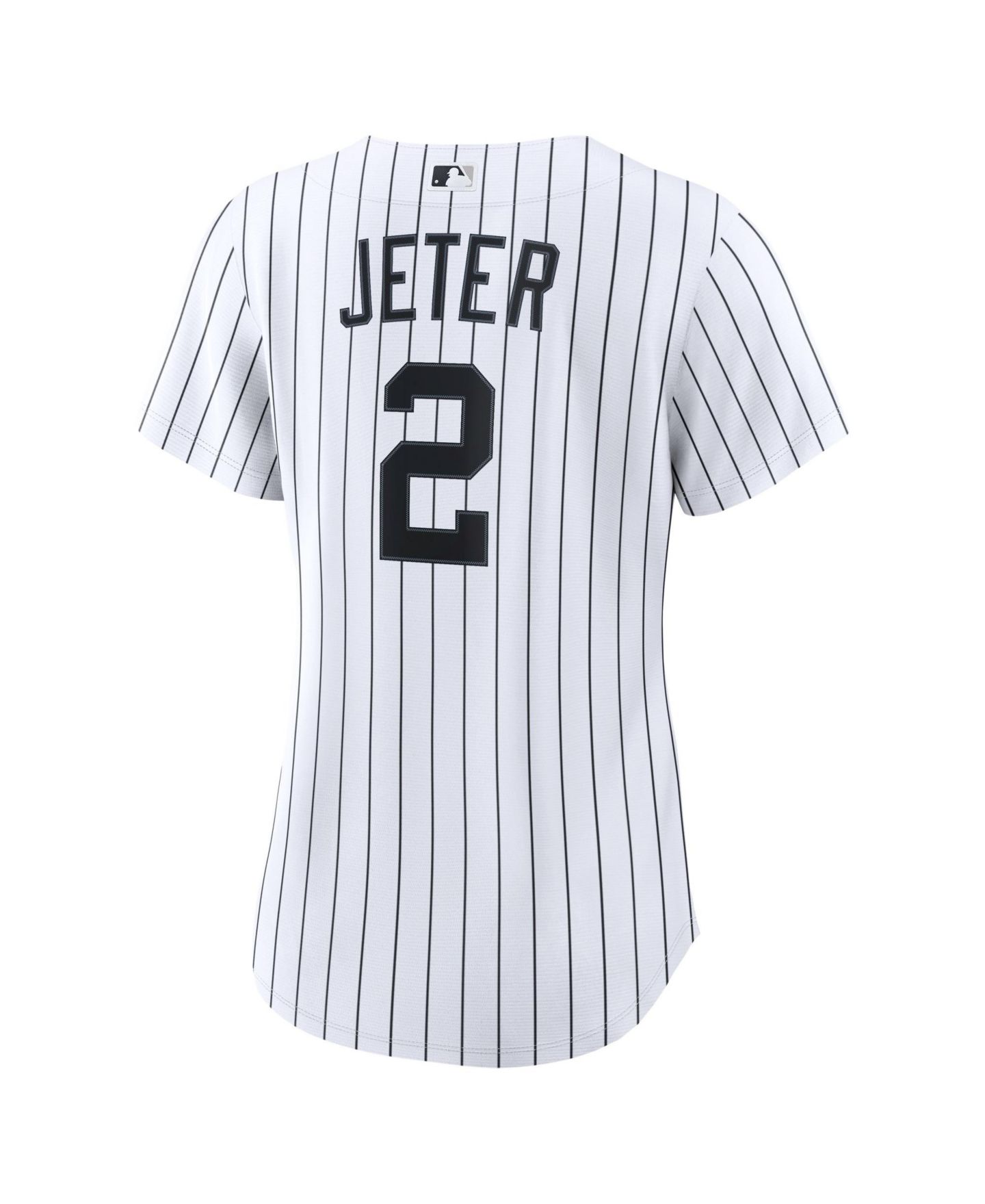Женский топ Nike New York Yankees Derek Jeter Home Retired Replica Jersey — фото 9