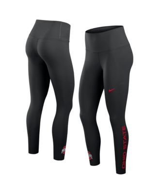 Women's Ohio State Buckeyes Zenvy High-Waisted 7/8 Dri-FIT Leggings
