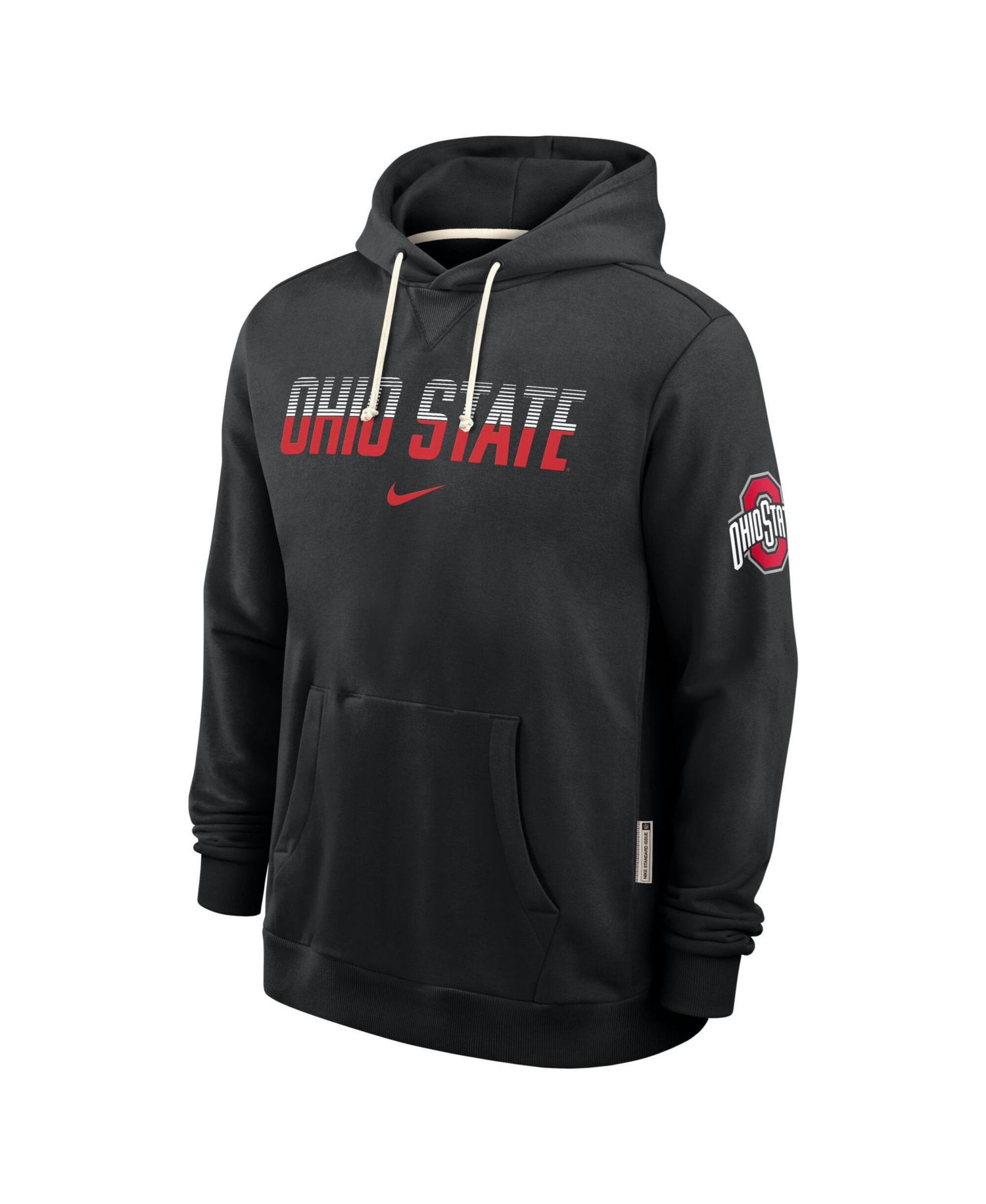 Men's Ohio State Sideline Standard Issue Fleece Relaxed-Fit Hoodie