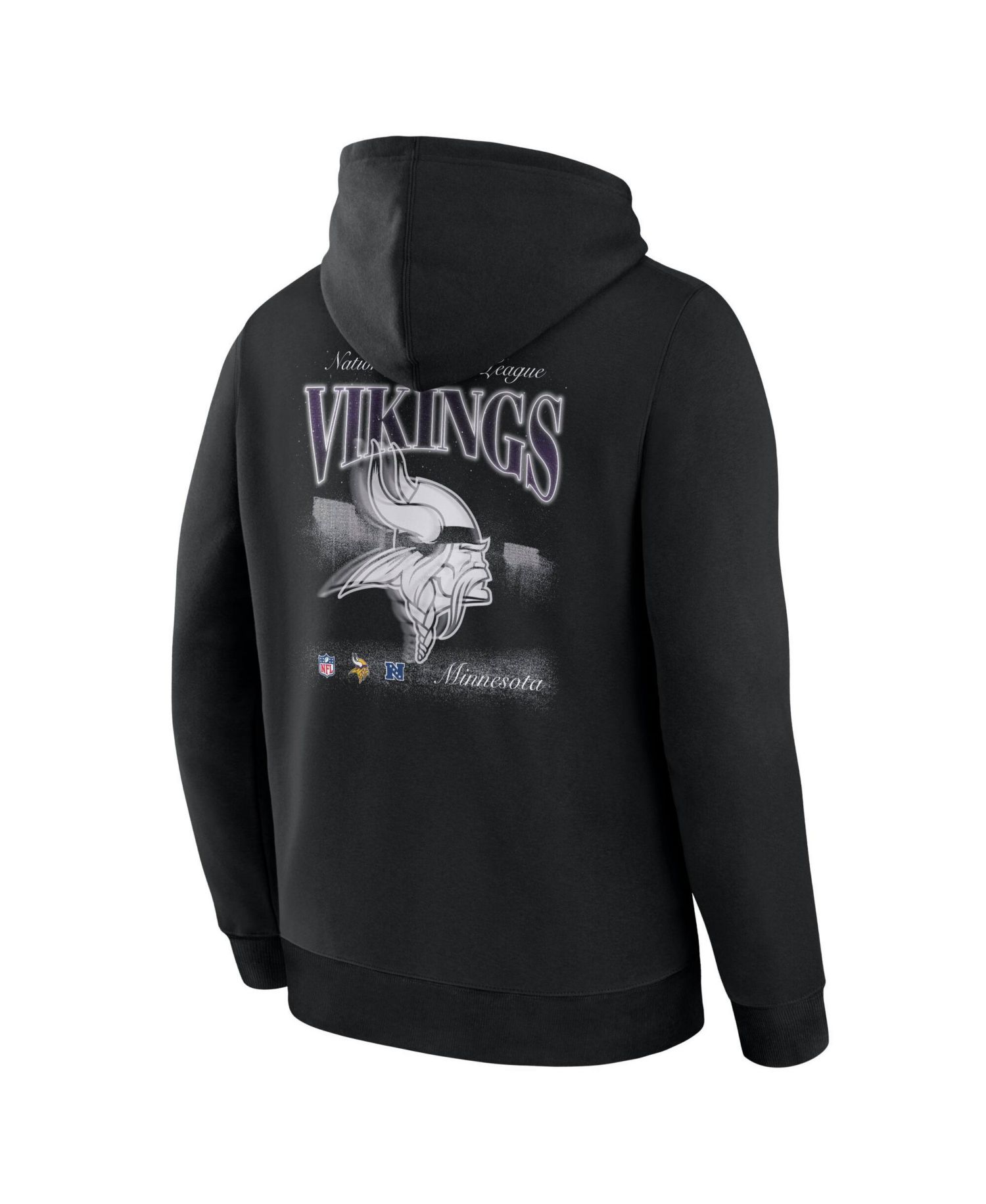 Men's Minnesota Vikings Nightfall Fleece Pullover Hoodie