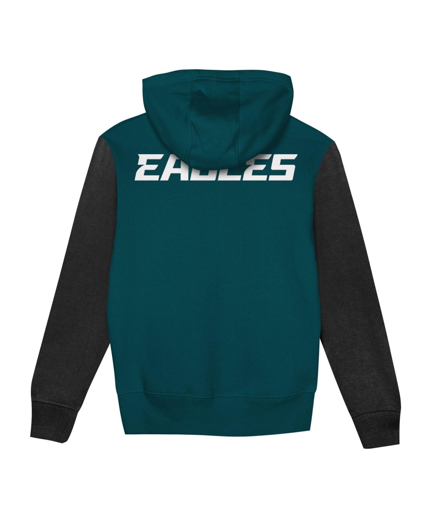 Детское худи Outerstuff Philadelphia Eagles Stadium Color Block Full-Zip — фото 3