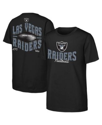 Boys' and Girls' Las Vegas Raiders Top Pick Screen Print Regular-Fit T-Shirt