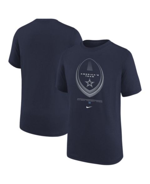Детская футболка Nike Navy Dallas Cowboys Legend Icon Dri-FIT