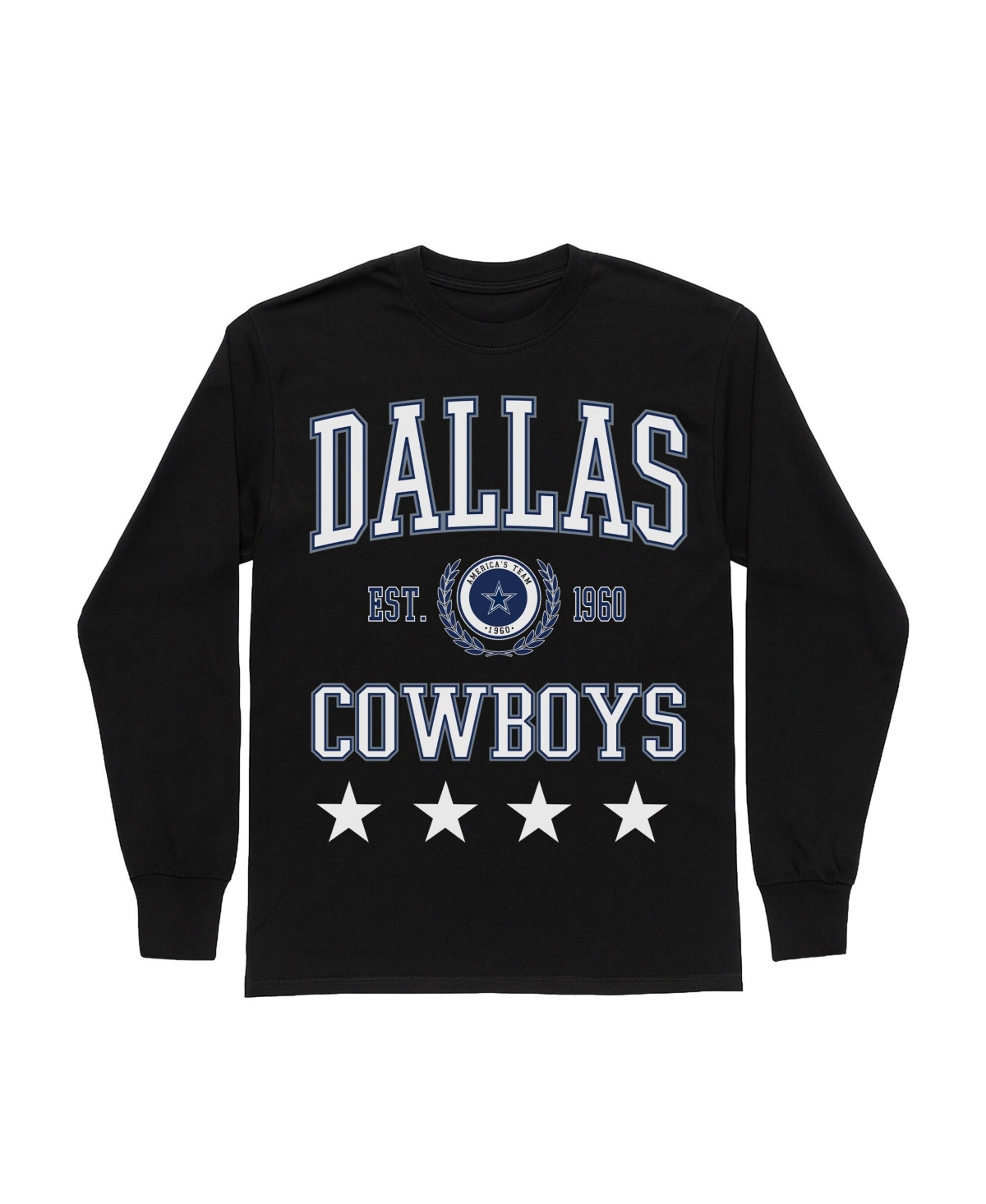 Gameday Couture Women's Dallas Cowboys Everyday Star Oversized Long-Sleeve T-Shirt