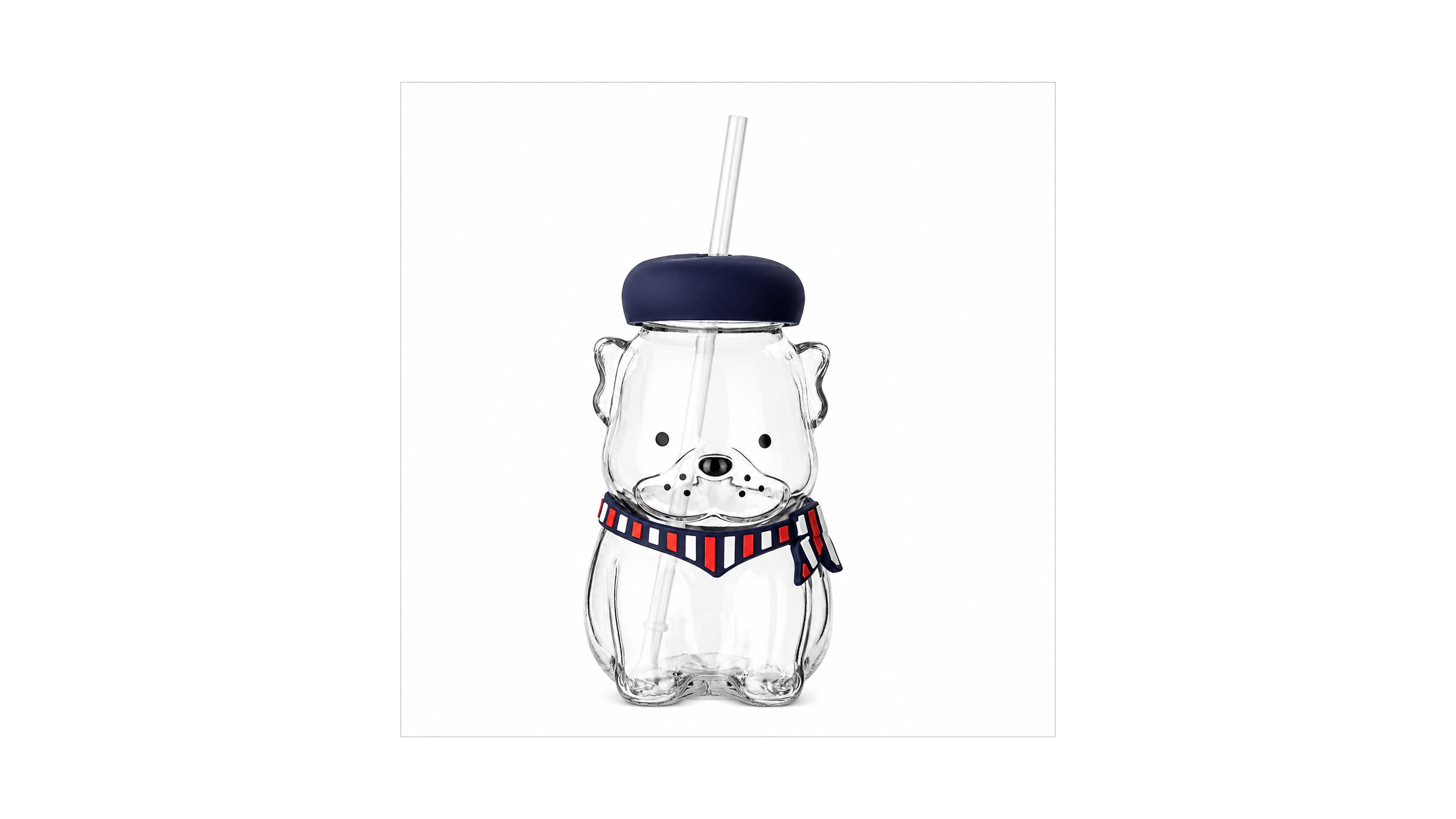 Core Home 19 oz Glass Frenchie Tumbler