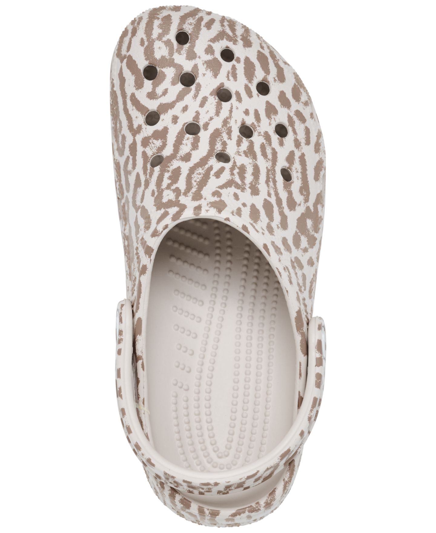 Женские сабо Crocs Classic Pop Animal, цвет: Тёмно-синий / Бордовый — фото 5