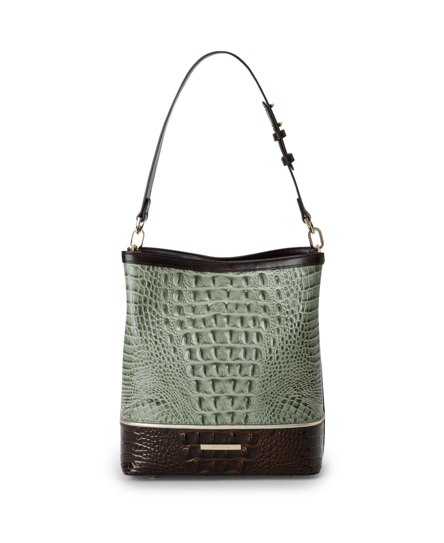 Женская сумка Brahmin Celina Northway Small Bucket, цвет: Softgrass — фото 1
