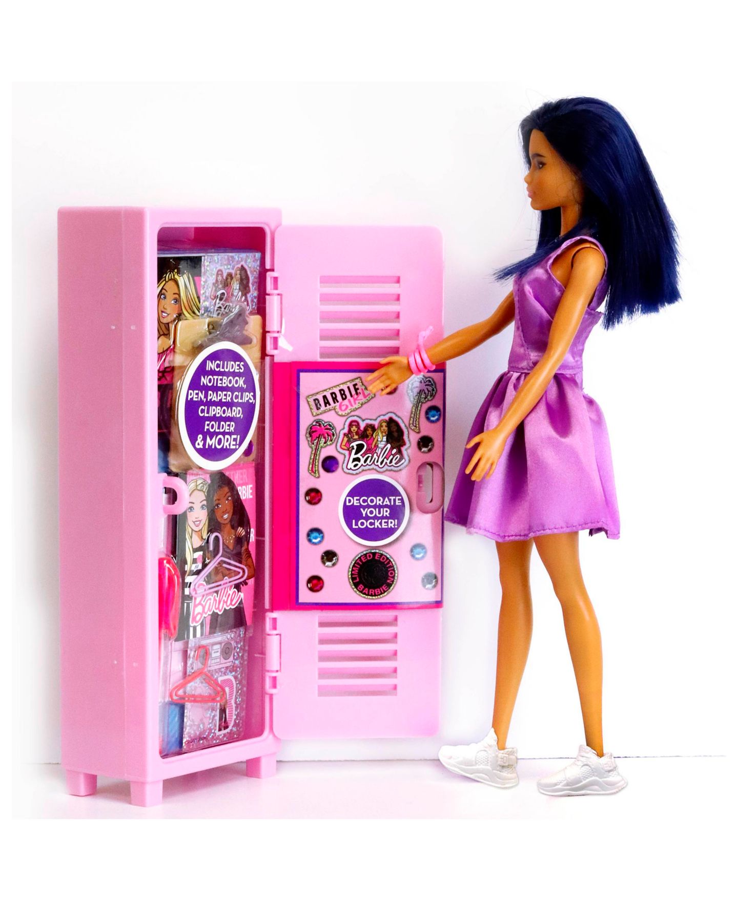 Детский игровой набор Barbie Design Activity Locker Working-Lock Playset, Ages 3+ — фото 4