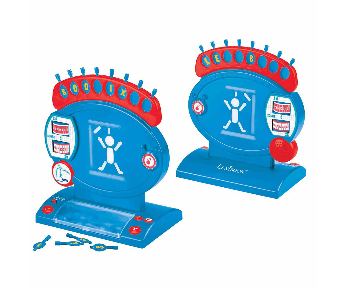 Детская игрушка Lexibook Electronic Hangman Game with Light and Sound Effects, Ages 8+, цвет: Синий — фото 3