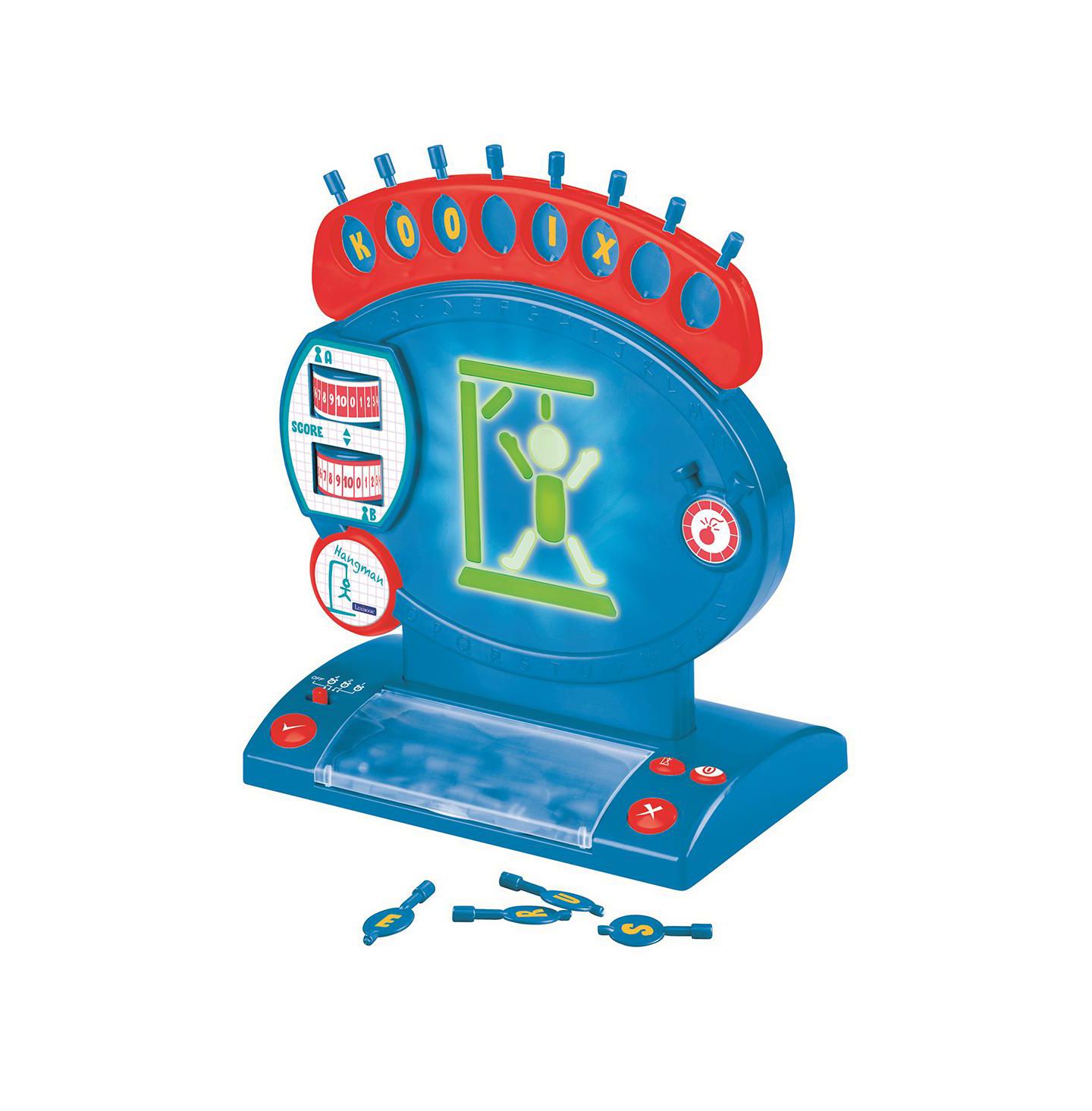Детская игрушка Lexibook Electronic Hangman Game with Light and Sound Effects, Ages 8+, цвет: Синий — фото 1