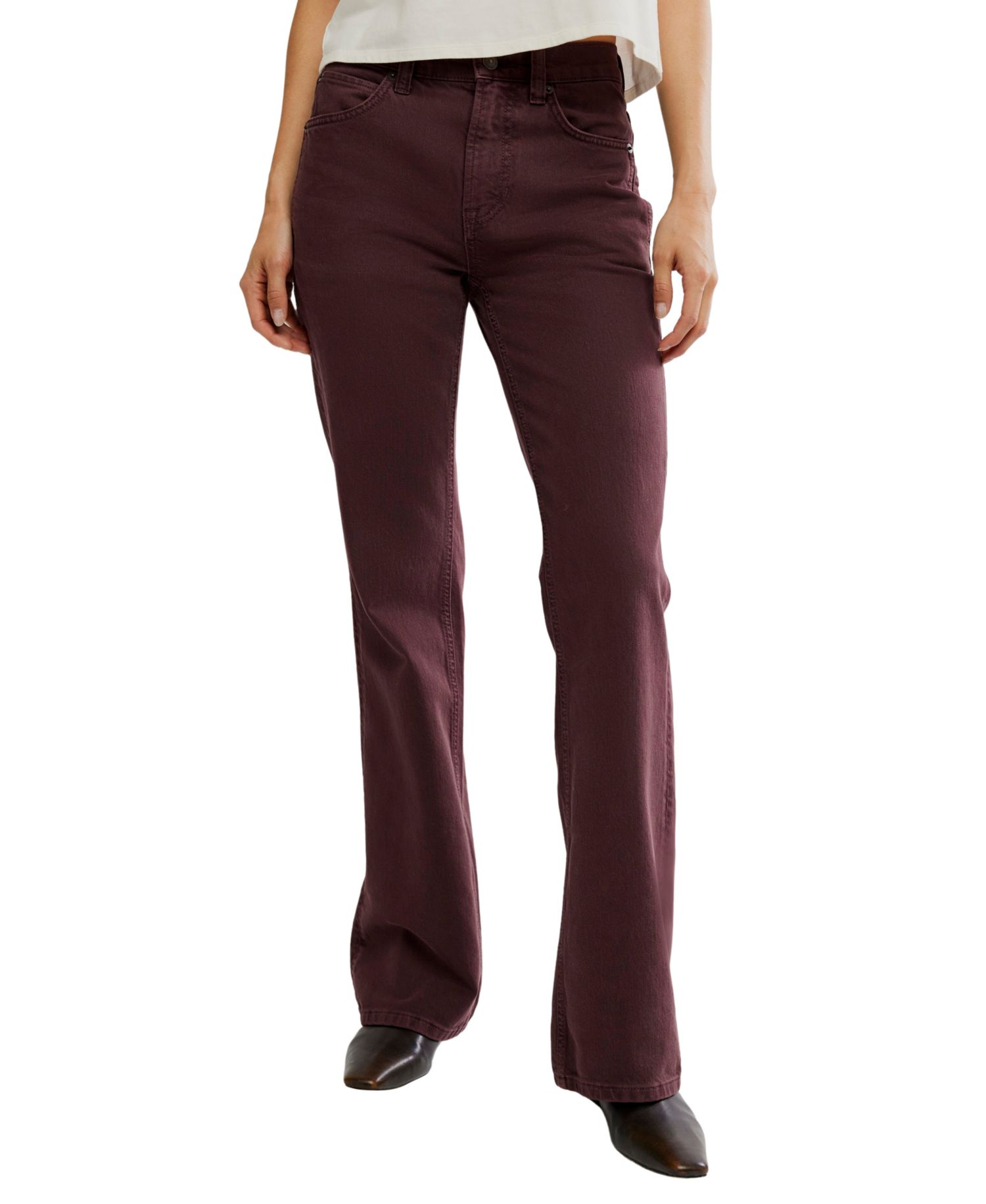 Women's Double Knot High-Rise Straight-Leg Jeans