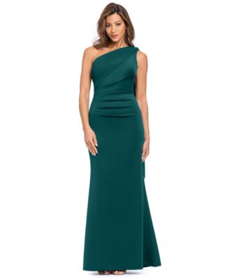 Women's One-Shoulder Ball Gown Dress