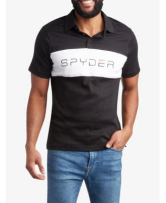 Men's Color-Blocked Short-Sleeve Polo Shirt