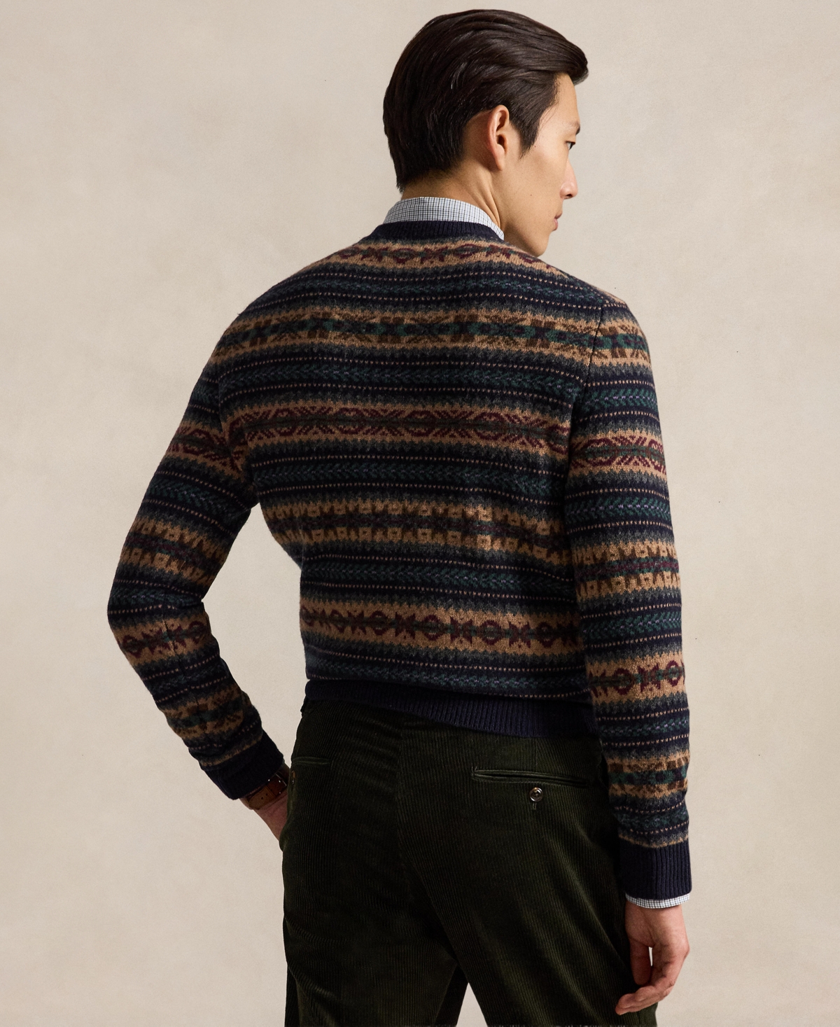 Polo Ralph Lauren Men's Fair Isle Wool Sweater