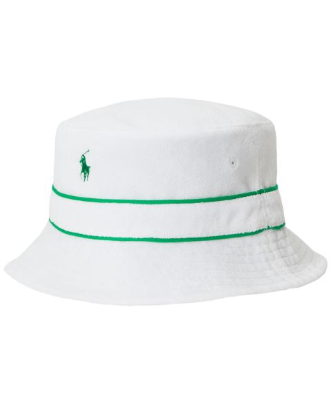 Мужская панама Polo Ralph Lauren US Open Reversible Bucket Hat, цвет: Тёмно-синий / Белый