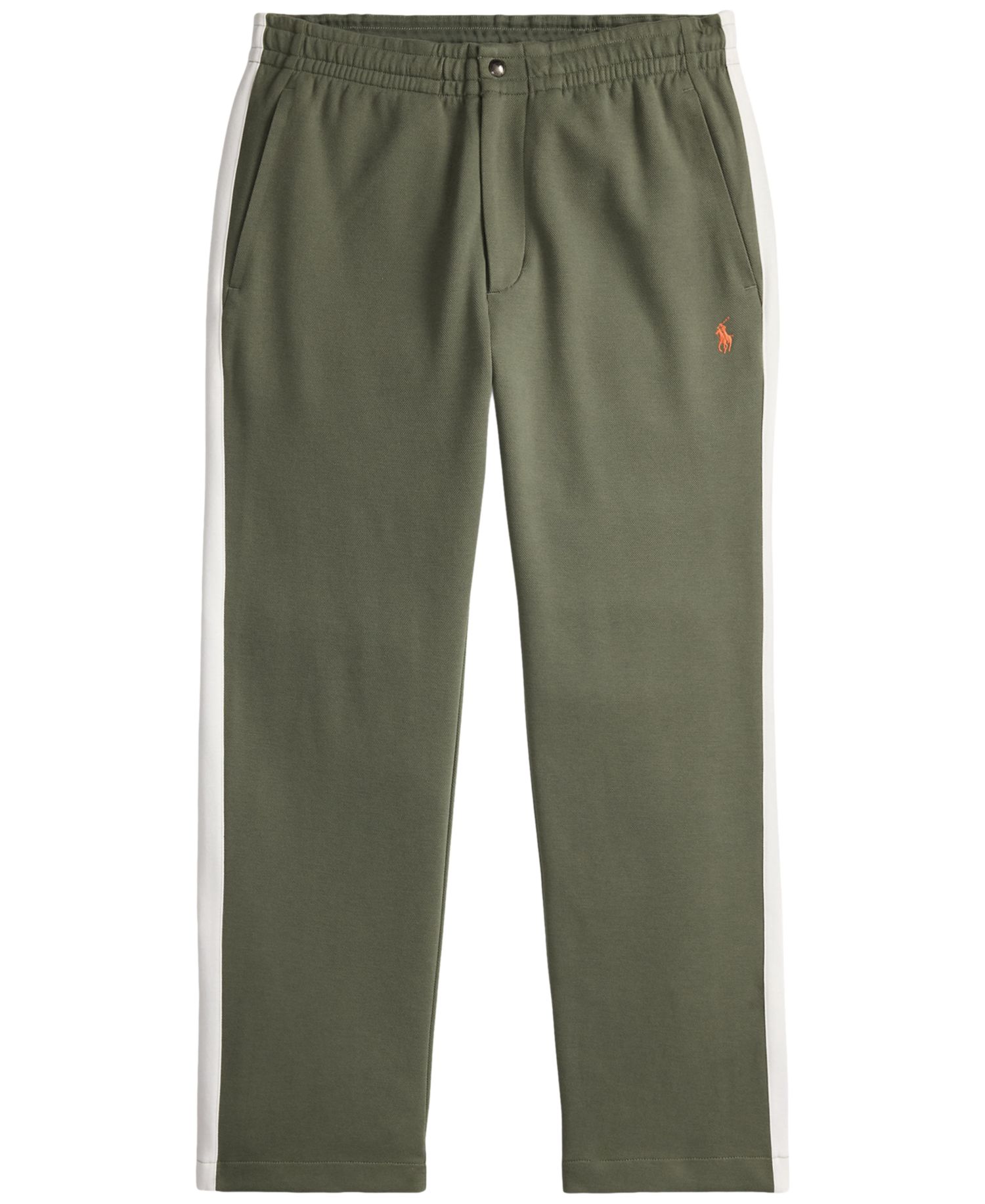 Men's Double-Knit Striped Track Pants