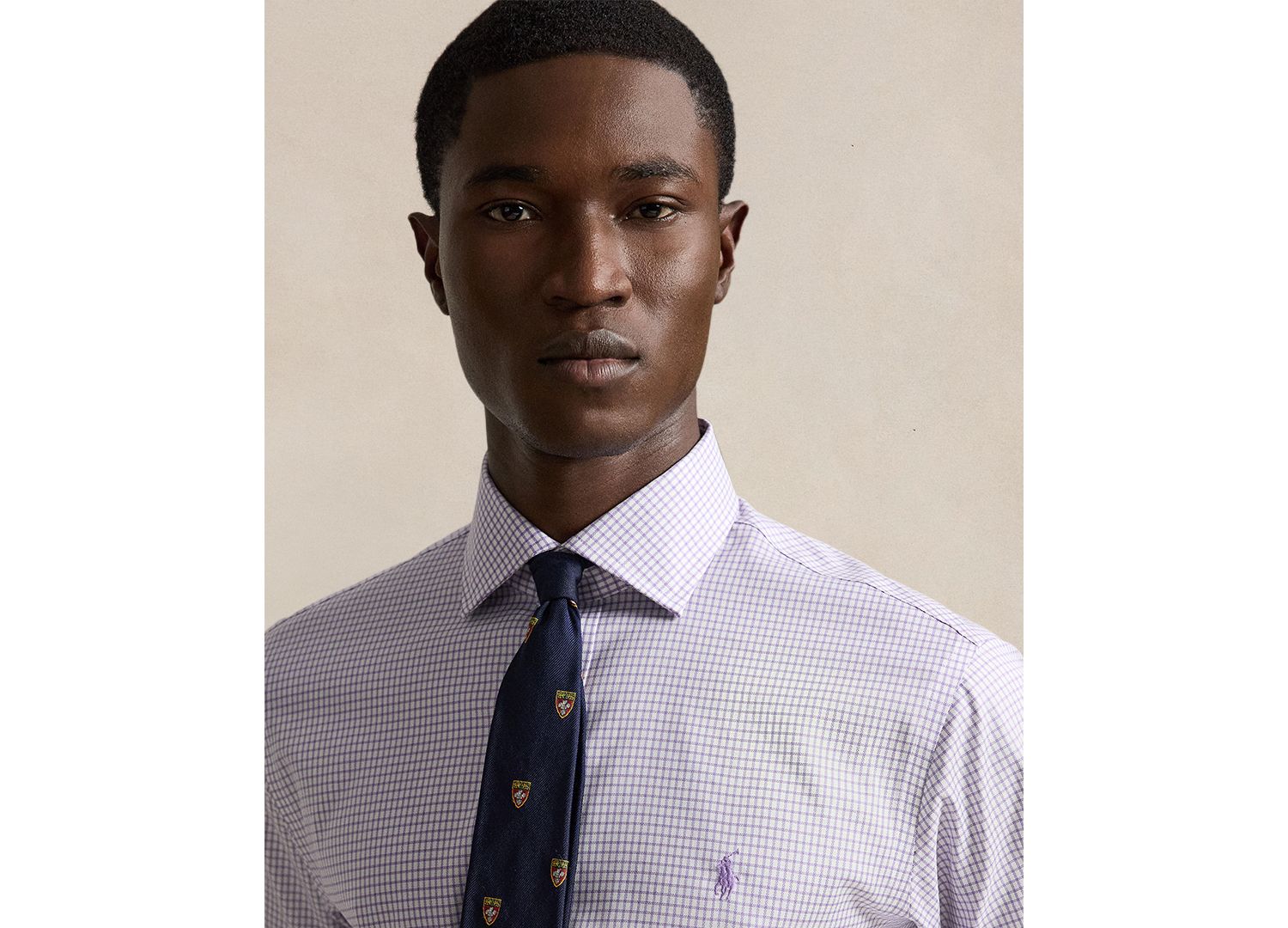 Men's Regent Checked Classic-Fit Dress Shirt