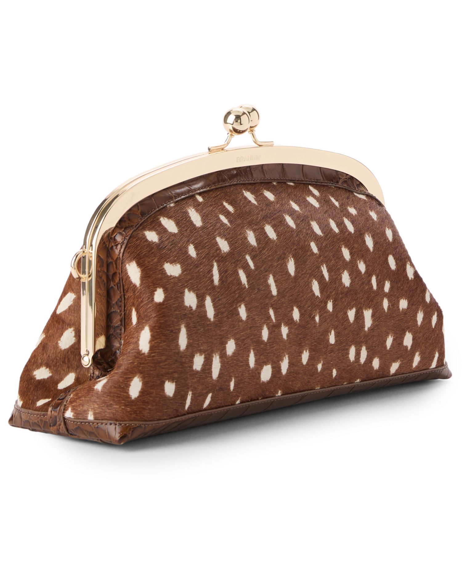 Christine Wilds Leather Medium Clutch Bag
