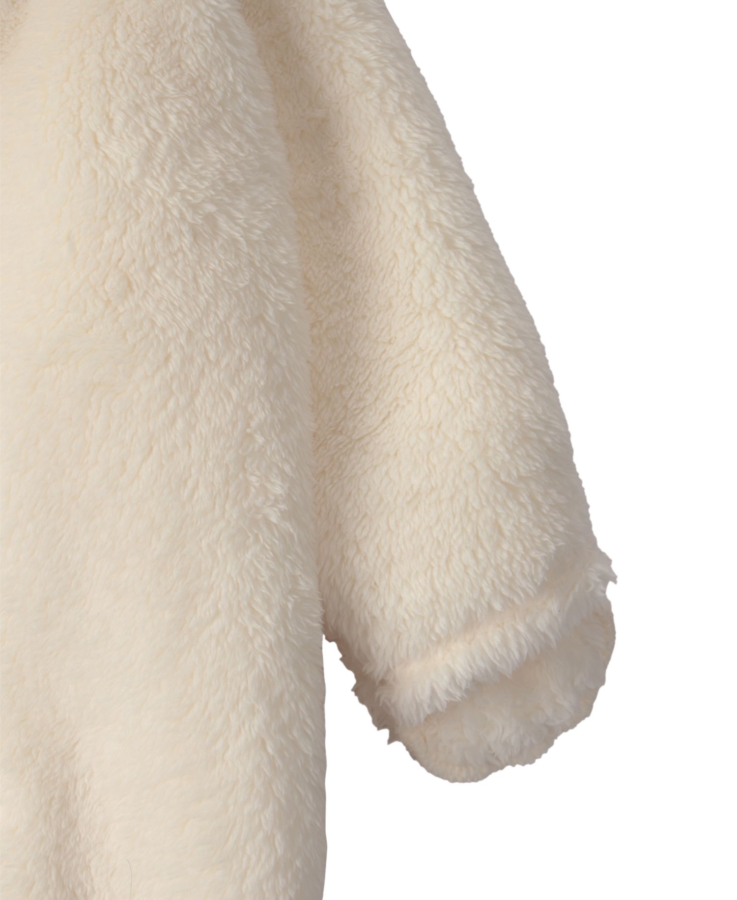 Baby Boys' and Girls' Teddy Fleece Hooded Jumpsuit