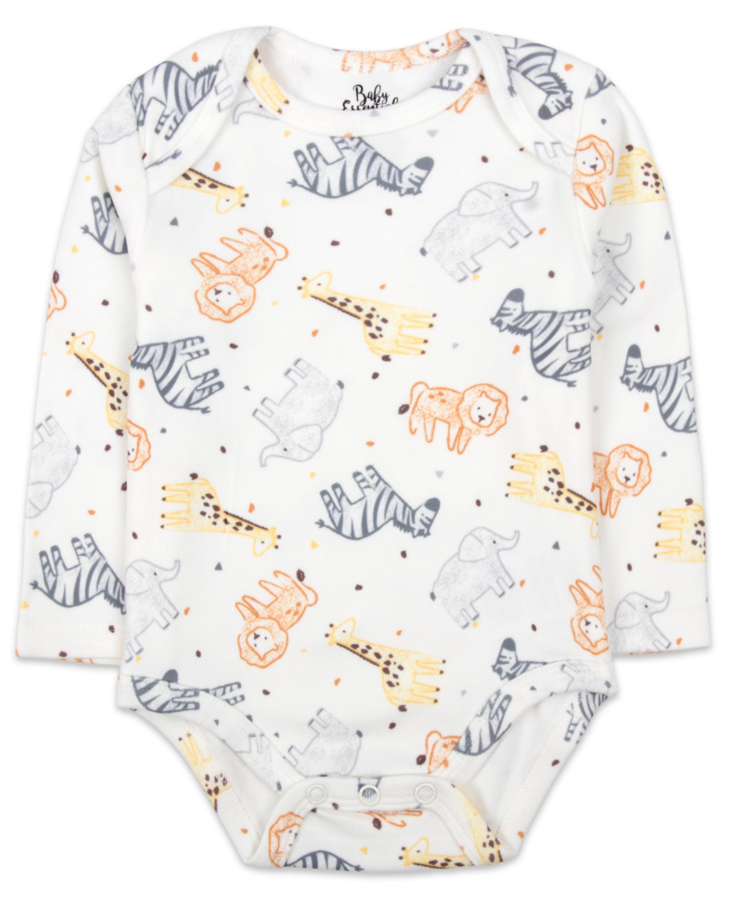 Baby Boys' Crewneck Long-Sleeve 3-Piece Bodysuit Set