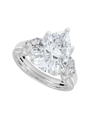 IGI Certified Lab-Grown Diamond Bridal Set (5 ct. t.w.) in 14k White Gold or 14k Gold & White Gold