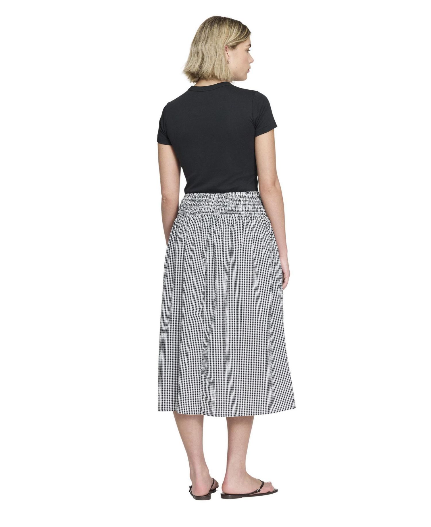 Women's Valerie High-Waisted A-Line Midi Skirt