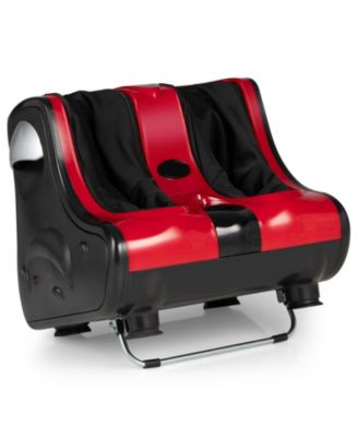 Foot and Calf Massager with Heat Vibration Deep Kneading and Shiatsu
