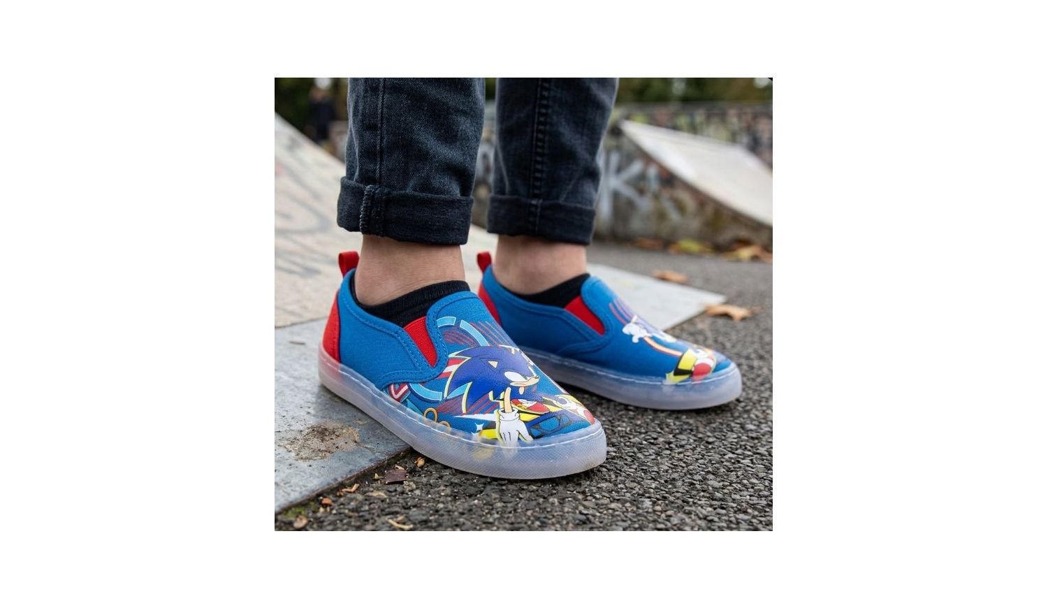 Sega Toddler & Little Kid Slip On Canvas Casual Sneakers