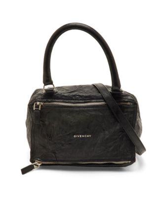 Women's Pandora Medium Crinkled Leather Shoulder Bag