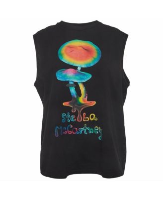 Women's Graphic Crewneck Sleeveless T-Shirt
