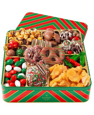 Christmas Wintery Mix Sweets Gift Tin, 45-Pc.