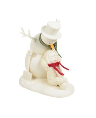 Snowbabies Building a Snowman Is Exhausting Figurine