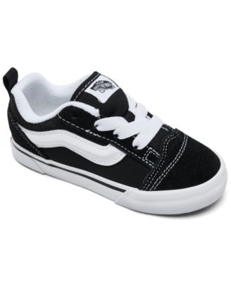Toddler Knu Skool Low-Top Puffy Tongue and Ankle Collar Suede Sneakers from Finish Line