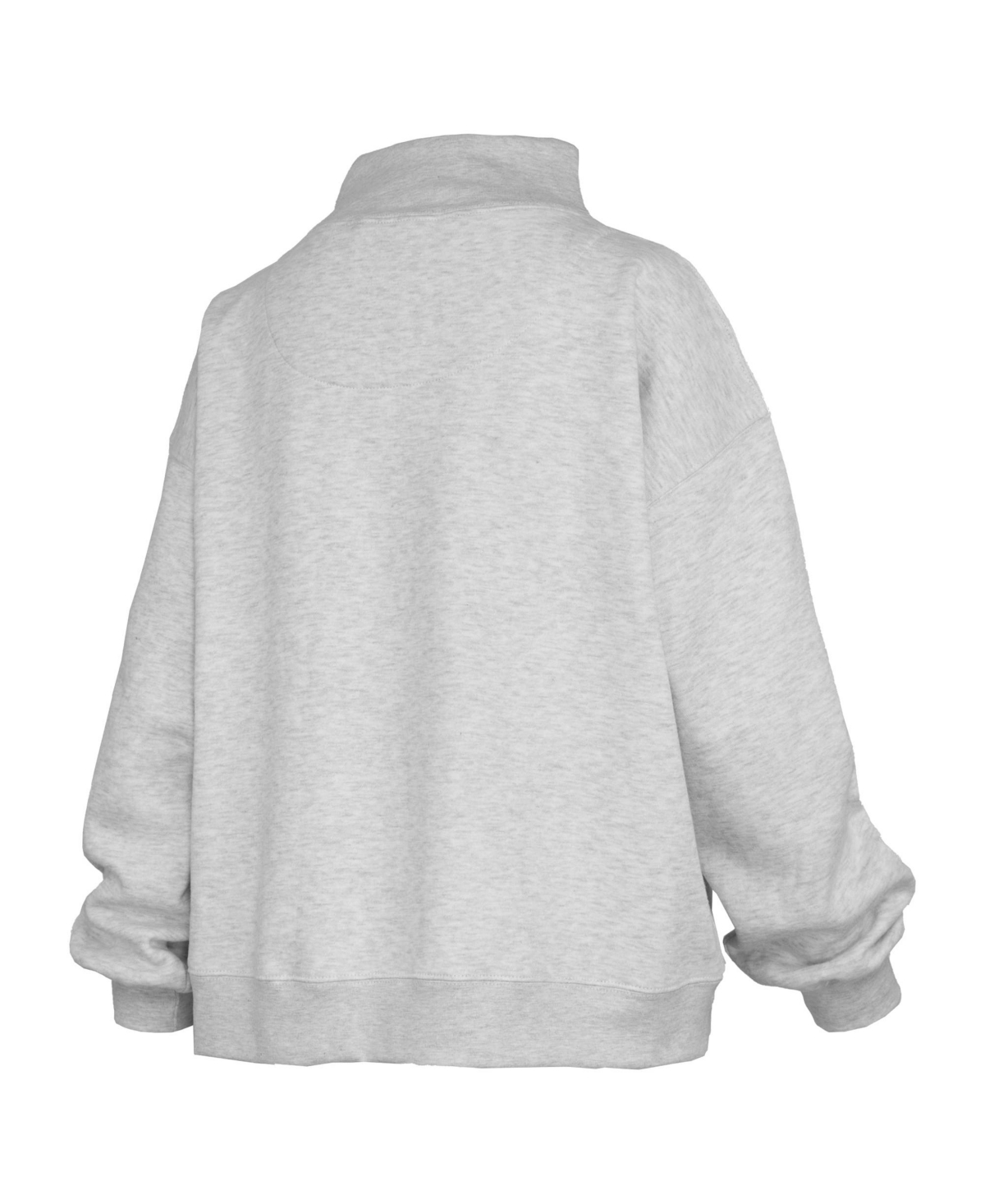 Pressbox Women's Nelson Minnesota Golden Gophers Oversized Mock-Neck Sweatshirt