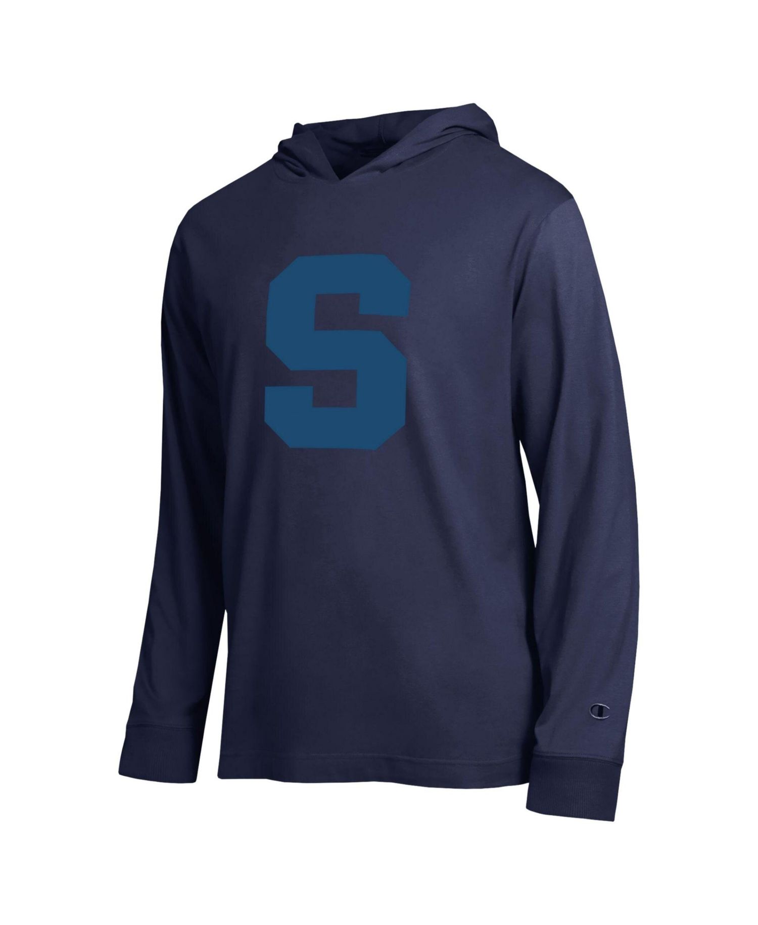 Men's Syracuse Orange Tonal All-Star Graphic Long-Sleeve Hooded Sweatshirt