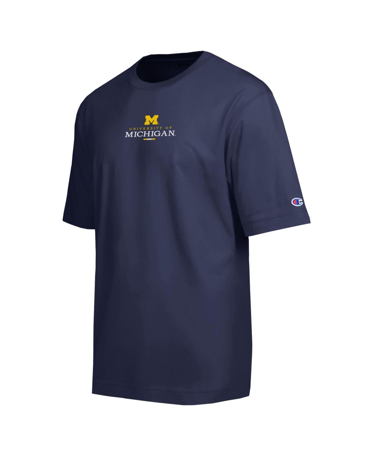 Мужская футболка Champion Michigan Wolverines Screen-Print Crew Neck — фото 3